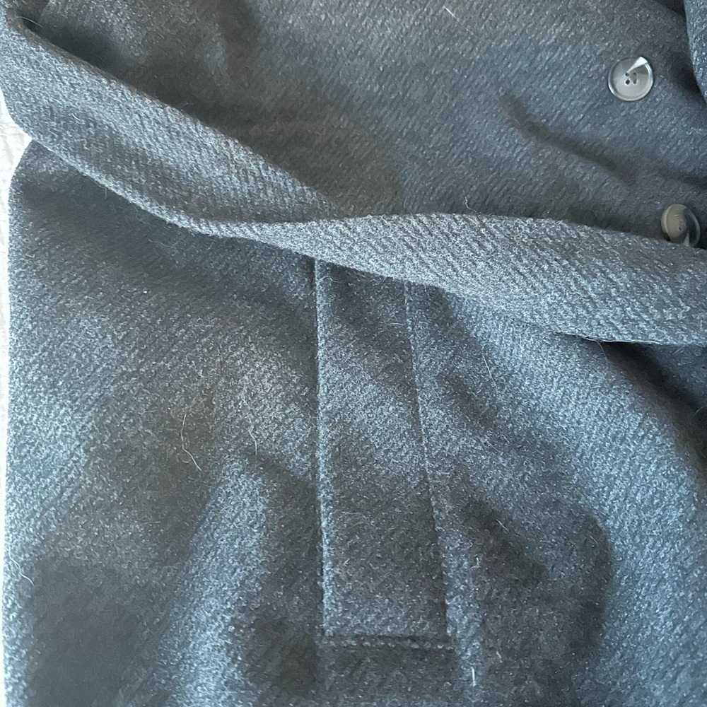 Old Navy Oversized Belted Coat in Heather Gray- 3X - Picture 7 of 9